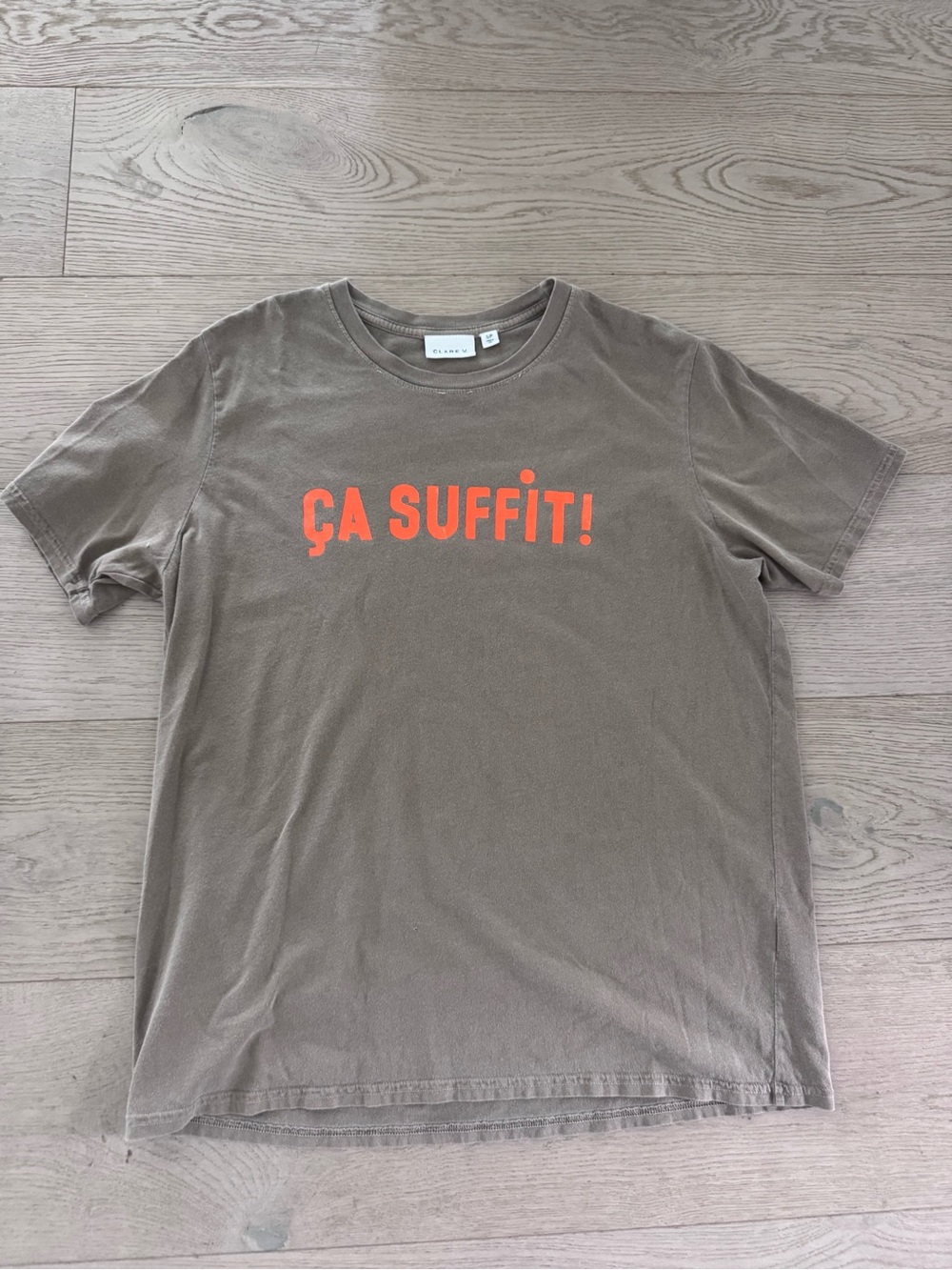 Clare V crewneck Tshirt size small